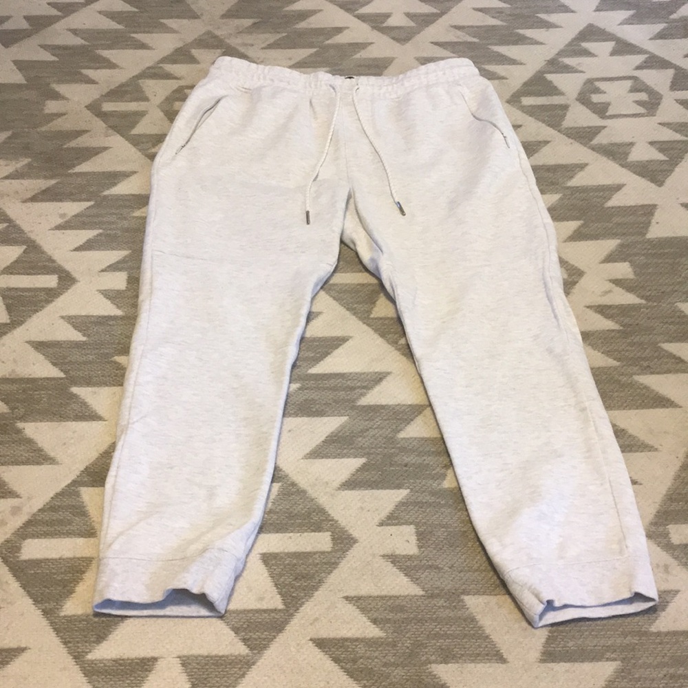 Pacsun white joggers